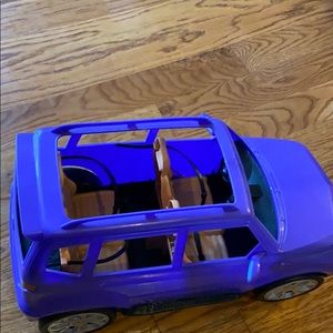 Barbie purple car